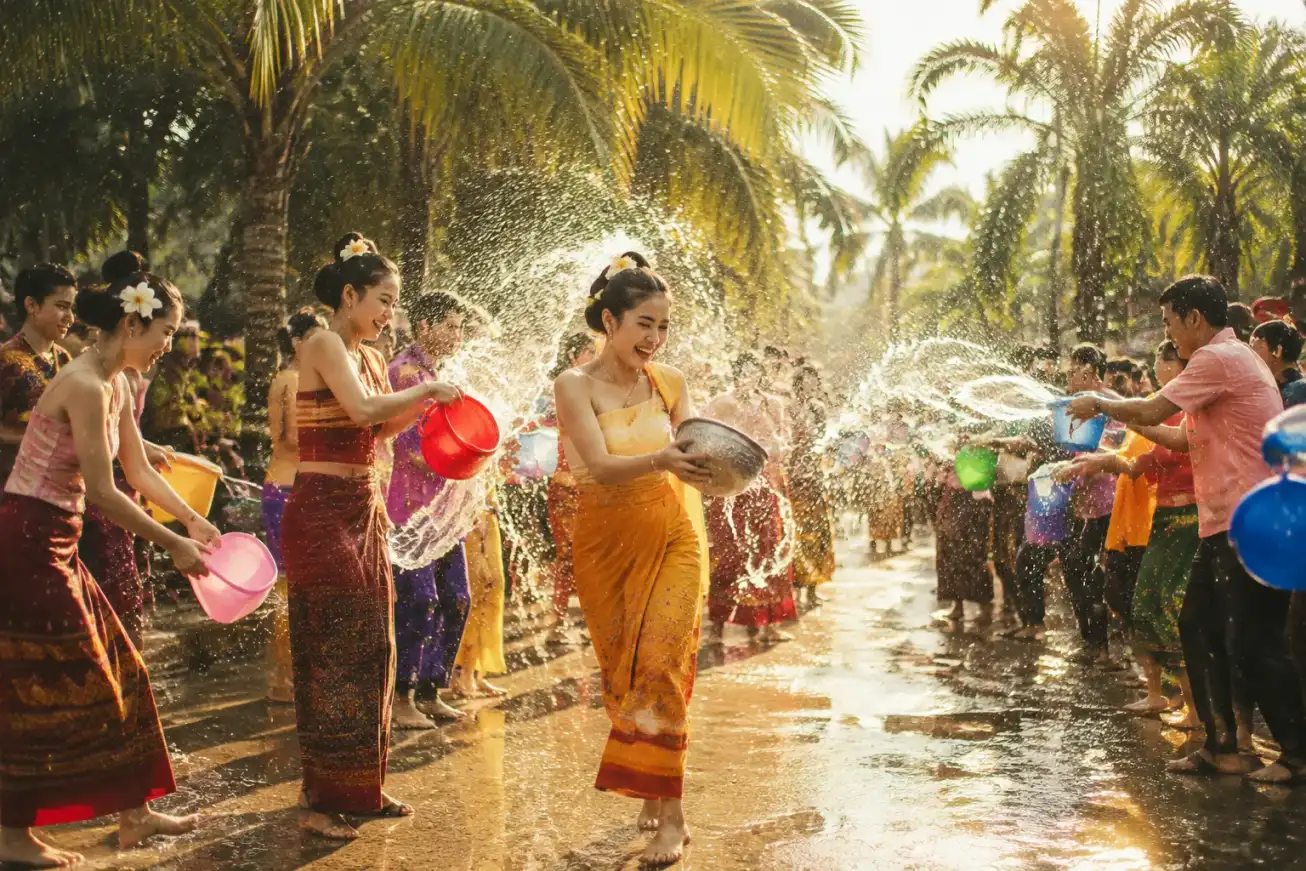 Xishuangbanna during Water Splashing Festival
